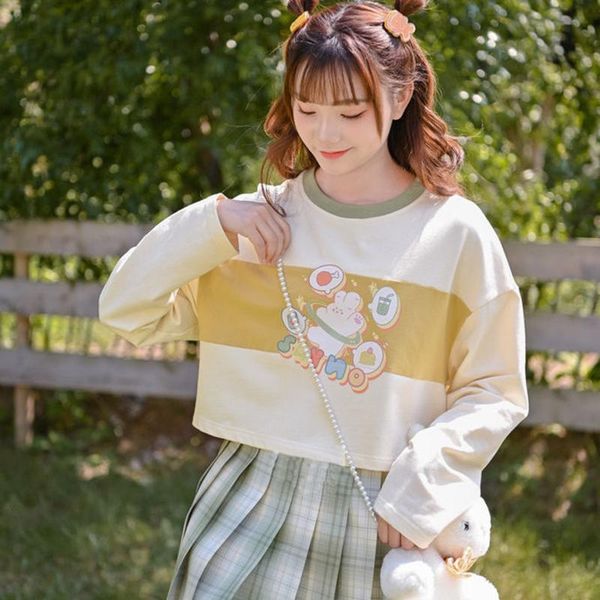 women's hoodies & sweatshirts y2k kawaii cartoon print crop sweatshirt harajuku cute oversized long sleeve korean fashion women 2021, Black
women's hoodies & sweatshirts y2k kawaii cartoon print crop sweatshirt harajuku cute oversized long sleeve korean fashion women 2021, Black