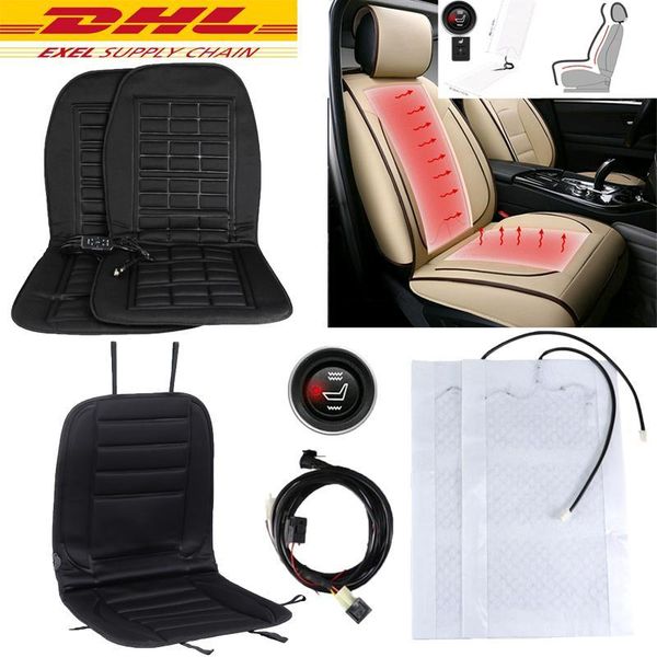 car seat covers 2pcs heated set universal cushion temperature control pad cover warmer (black)
car seat covers 2pcs heated set universal cushion temperature control pad cover warmer (black)