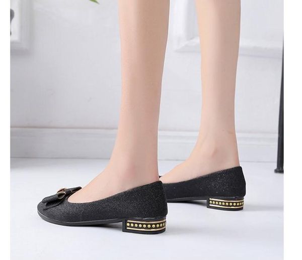 2021 spring and autumn shoes with new style fashion low heel pointed end women's shoes @390, Black
2021 spring and autumn shoes with new style fashion low heel pointed end women's shoes @390, Black
