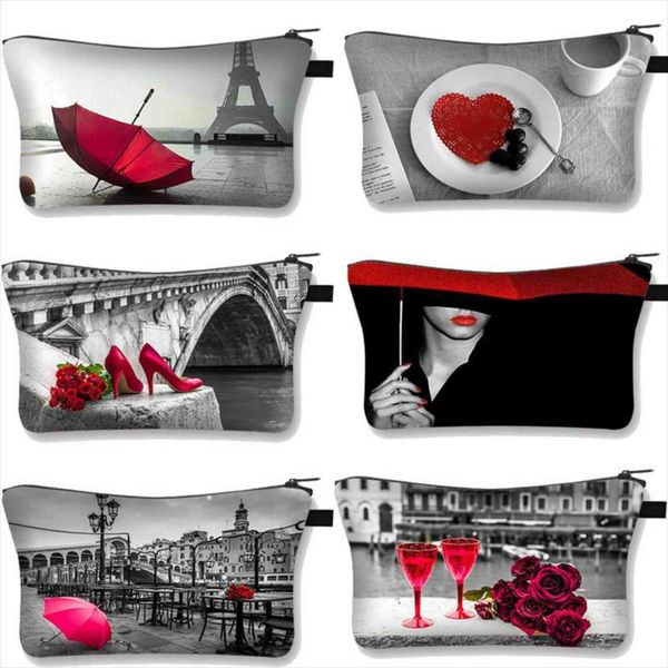 rose embroidery red amp cosmetic bags black series case woman travel bag large capacity storage organizer make up cases
rose embroidery red amp cosmetic bags black series case woman travel bag large capacity storage organizer make up cases