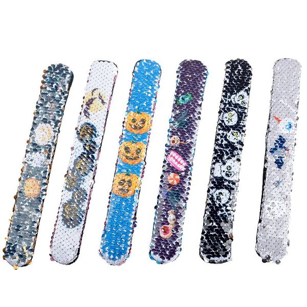 bangle mermaid double-sided sequins ring bracelet halloween circle children's creative toys holiday gift set, Black
bangle mermaid double-sided sequins ring bracelet halloween circle children's creative toys holiday gift set, Black