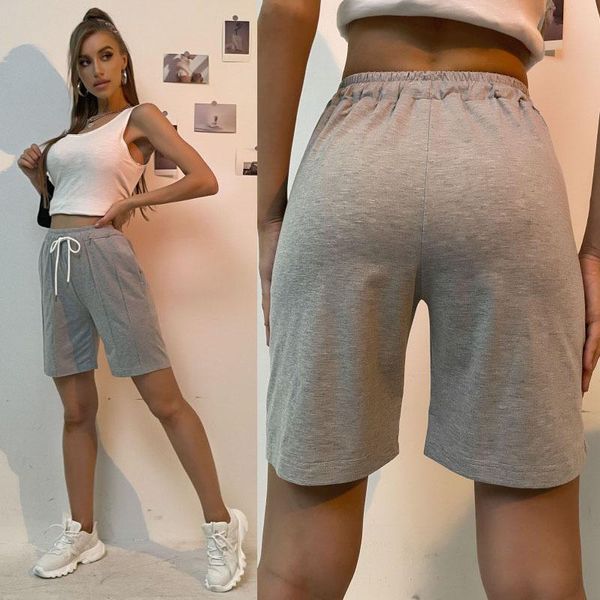 women's shorts 2021 summer style casual solid color with lace up capris women fashion, White;black
women's shorts 2021 summer style casual solid color with lace up capris women fashion, White;black