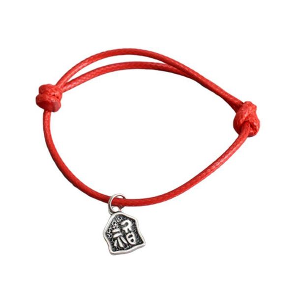 charm bracelets 1pcs fashion and retro handmade women red rope thread string bracelet braided charms adjustable for couples (black), Golden;silver
charm bracelets 1pcs fashion and retro handmade women red rope thread string bracelet braided charms adjustable for couples (black), Golden;silver