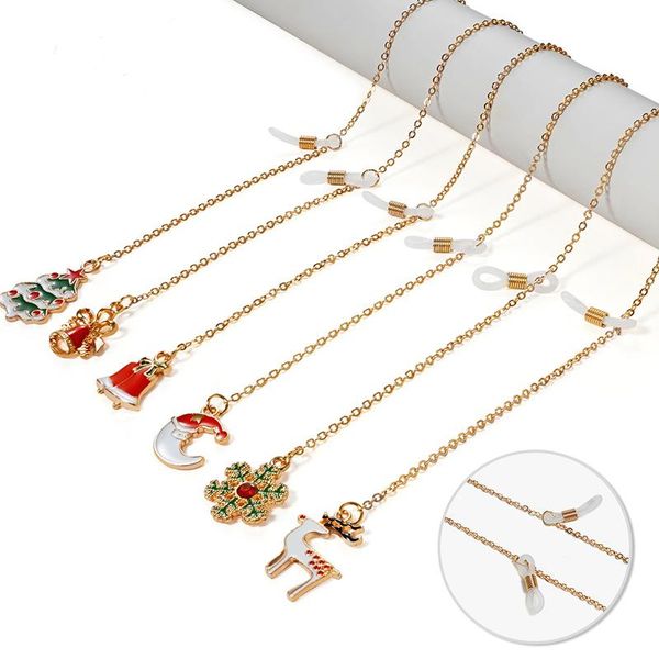 sunglasses frames fashion christmas glasses lanyard anti-lost metal holder strap neck cord mask eyewear chain jewelry gift, Silver
sunglasses frames fashion christmas glasses lanyard anti-lost metal holder strap neck cord mask eyewear chain jewelry gift, Silver