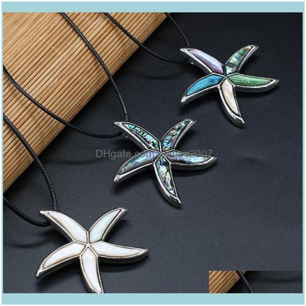 necklaces & pendants jewelrystyle natural shell necklace starfish-shaped brooch pendant leather cord 2mm charms for elegant women love roman, Silver
necklaces & pendants jewelrystyle natural shell necklace starfish-shaped brooch pendant leather cord 2mm charms for elegant women love roman, Silver