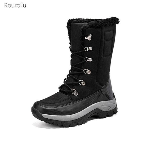 boots women fashion high-snow thick platform cross-tied keep warm mid-calf female winter non-slip cotton shoes, Black
boots women fashion high-snow thick platform cross-tied keep warm mid-calf female winter non-slip cotton shoes, Black
