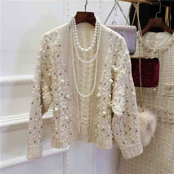 women's jackets sweater spring winter, women's frizzy coat with heavy pearls, warm thickening, knitting cardigan for girls jgqw, Black;brown
women's jackets sweater spring winter, women's frizzy coat with heavy pearls, warm thickening, knitting cardigan for girls jgqw, Black;brown