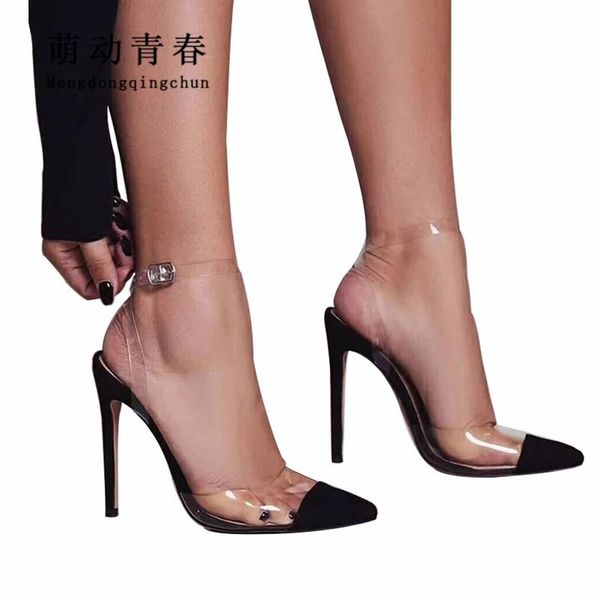 autumn women high heels sandals fashion pointed toe patchwork back strap thin shoes buckle party, Black
autumn women high heels sandals fashion pointed toe patchwork back strap thin shoes buckle party, Black