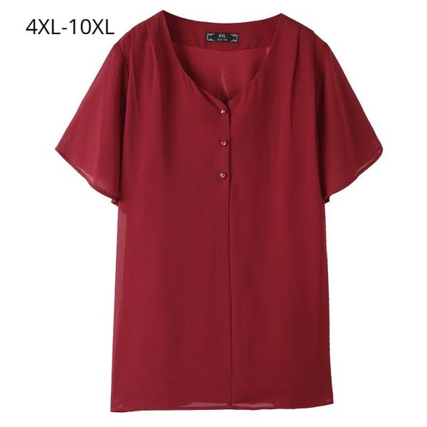polo plus size 10xl 9xl 8xl 4xl summer women short sleeve tee shirt femme elegant v neck solid t shirts ol work wear chiffon clothing, White
polo plus size 10xl 9xl 8xl 4xl summer women short sleeve tee shirt femme elegant v neck solid t shirts ol work wear chiffon clothing, White