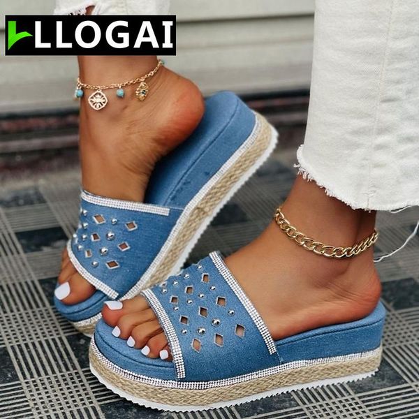 slippers women summer wedges casual rhinestone thick soles high heels platform sandals fashion outdoor beach ladies flip flop, Black
slippers women summer wedges casual rhinestone thick soles high heels platform sandals fashion outdoor beach ladies flip flop, Black