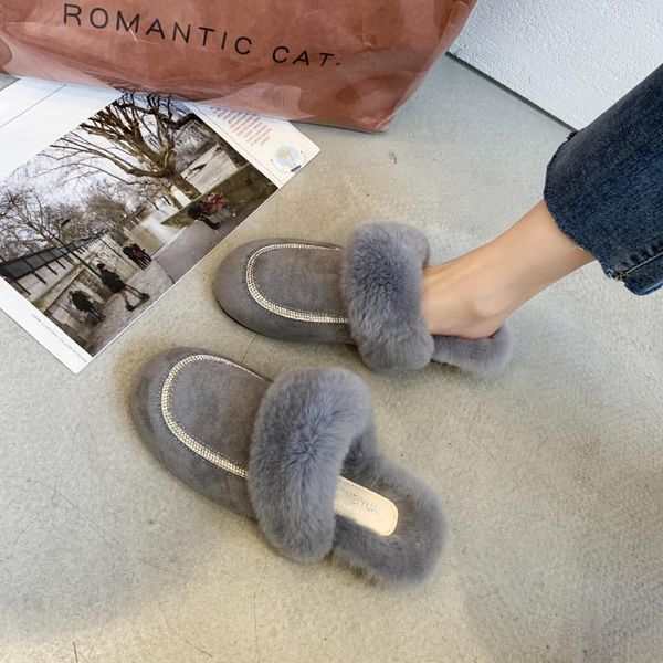 slippers winter women cotton plush warm platform soft slipper fluffy fabric womens slides, Black
slippers winter women cotton plush warm platform soft slipper fluffy fabric womens slides, Black