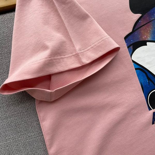 summer fashion cartoon star print classic colorful letter printing loose cotton round neck short sleeve t-shirt a2 women's, White
summer fashion cartoon star print classic colorful letter printing loose cotton round neck short sleeve t-shirt a2 women's, White