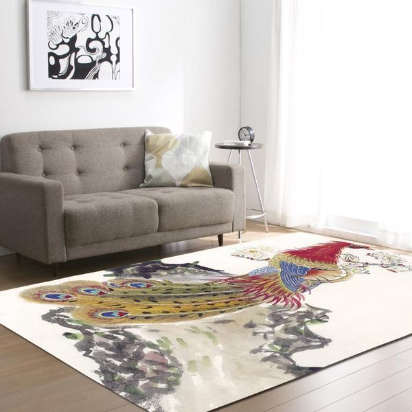carpets chinese style beautiful peacock floor rugs modern living room non-slip large mats 3d thick bedroom printing home
carpets chinese style beautiful peacock floor rugs modern living room non-slip large mats 3d thick bedroom printing home