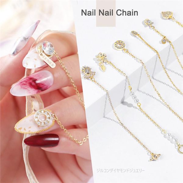 nail art decorations luxury zircon crystal rhinestones for nails alloy gold fashion chains tassel jewelry ornaments, Silver;gold
nail art decorations luxury zircon crystal rhinestones for nails alloy gold fashion chains tassel jewelry ornaments, Silver;gold