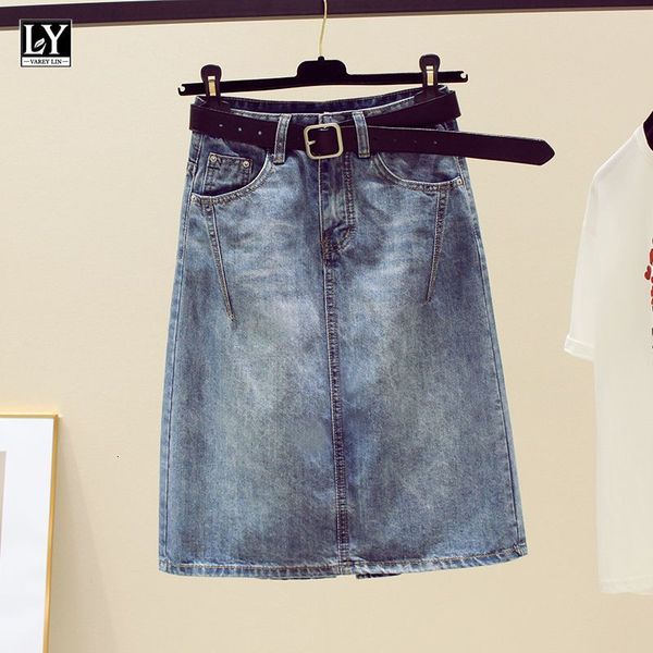 suits summer spring women simplicity slim denim cowboy casual high waist a-line skirt with belt, Black
suits summer spring women simplicity slim denim cowboy casual high waist a-line skirt with belt, Black