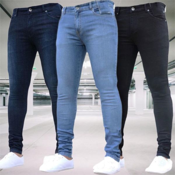 men's jeans man pants retro washing zipper stretch casual slim fit trousers male plus size pencil denim skinny for men, Blue
men's jeans man pants retro washing zipper stretch casual slim fit trousers male plus size pencil denim skinny for men, Blue