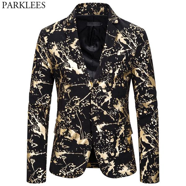men's suits & blazers gold splash ink printed blazer for men 2021 brand slim fit club wedding party shiny male stage prom singers cloth, White;black
men's suits & blazers gold splash ink printed blazer for men 2021 brand slim fit club wedding party shiny male stage prom singers cloth, White;black