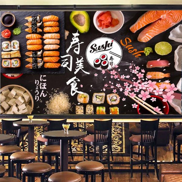 wallpapers sushi gourmet wall papers japanese food restaurant background mural picture 3d wallpaper industrial decor papel de parede
wallpapers sushi gourmet wall papers japanese food restaurant background mural picture 3d wallpaper industrial decor papel de parede