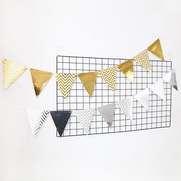 party decoration gold/silver triangle star paper board garland banner for baby shower birthday kids room
party decoration gold/silver triangle star paper board garland banner for baby shower birthday kids room