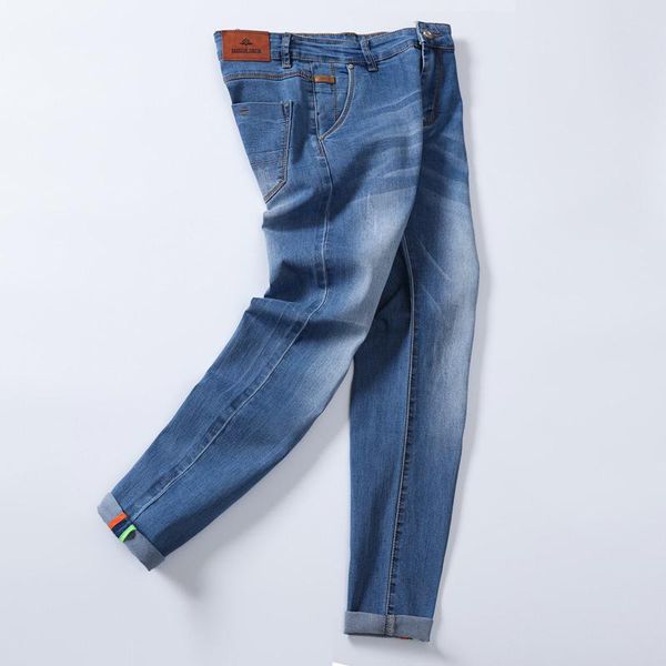 washed slim fit jeans men classical vintage 2021 spring summer casual streetwear denim trousers 7 colors men's, Blue
washed slim fit jeans men classical vintage 2021 spring summer casual streetwear denim trousers 7 colors men's, Blue