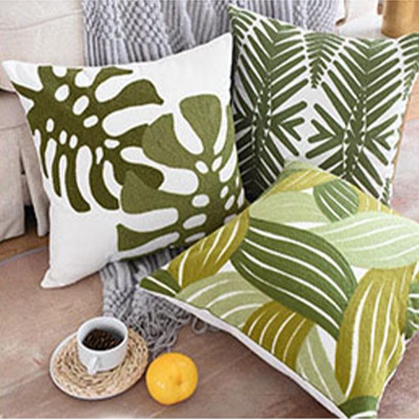 cushion/decorative pillow 45 * 45cm embroidery plant pillowcover throw cushion cover living room decoration sofa bed office waist pillowcase
cushion/decorative pillow 45 * 45cm embroidery plant pillowcover throw cushion cover living room decoration sofa bed office waist pillowcase