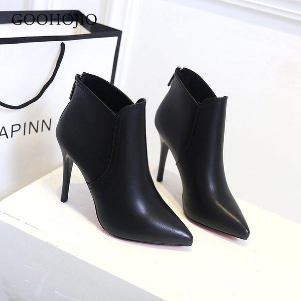 boots goohojio 2021 fashion mid heel women's autumn winter pointed toe ankle women shoes all-match office ladies, Black
boots goohojio 2021 fashion mid heel women's autumn winter pointed toe ankle women shoes all-match office ladies, Black