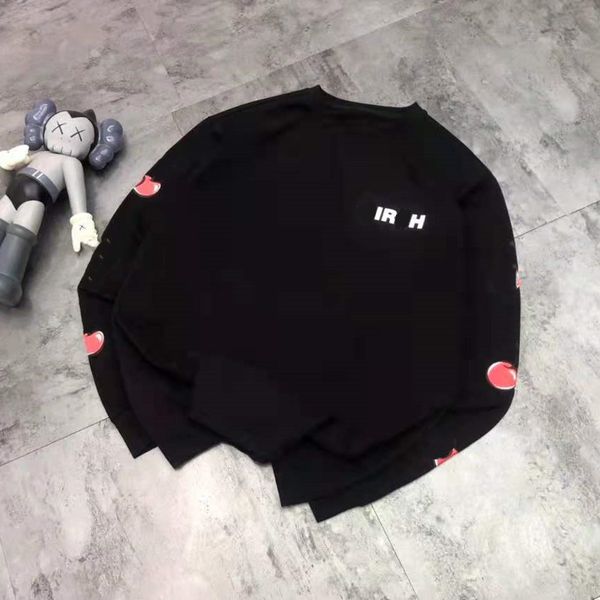 2021 autumn new fashion letter cherry print round neck casual loose thin men's and women's long sleeves 14zs, White
2021 autumn new fashion letter cherry print round neck casual loose thin men's and women's long sleeves 14zs, White