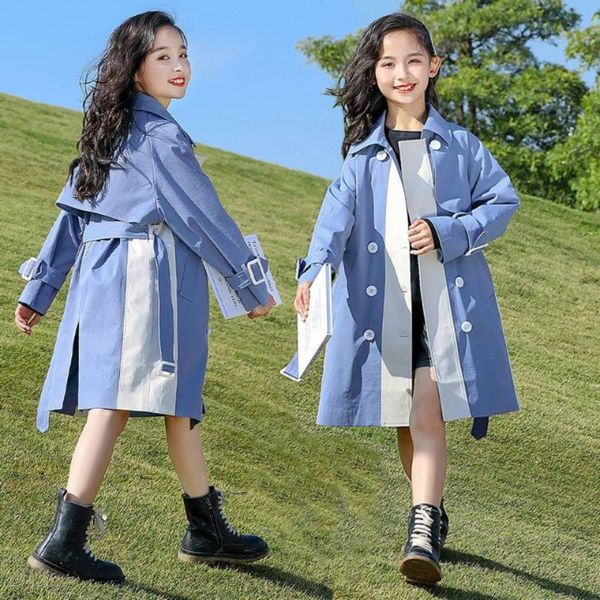 jackets 2021 spring autumn thin girls trench coats fashion turn-down collar outwear for 6 7 8 9 10 11 12 13 year girl clothing, Blue;gray
jackets 2021 spring autumn thin girls trench coats fashion turn-down collar outwear for 6 7 8 9 10 11 12 13 year girl clothing, Blue;gray