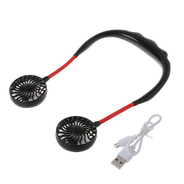 electric fans hands-neck band hanging fan usb rechargeable dual air cooler 3 speed u1je
electric fans hands-neck band hanging fan usb rechargeable dual air cooler 3 speed u1je