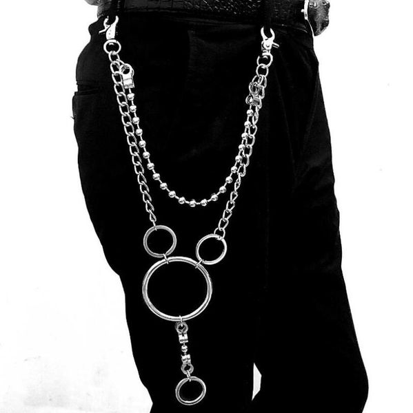 keychains 40cm bead chain three spell metal pants rock punk trousers fashion key ring hip hop accessories, Silver
keychains 40cm bead chain three spell metal pants rock punk trousers fashion key ring hip hop accessories, Silver