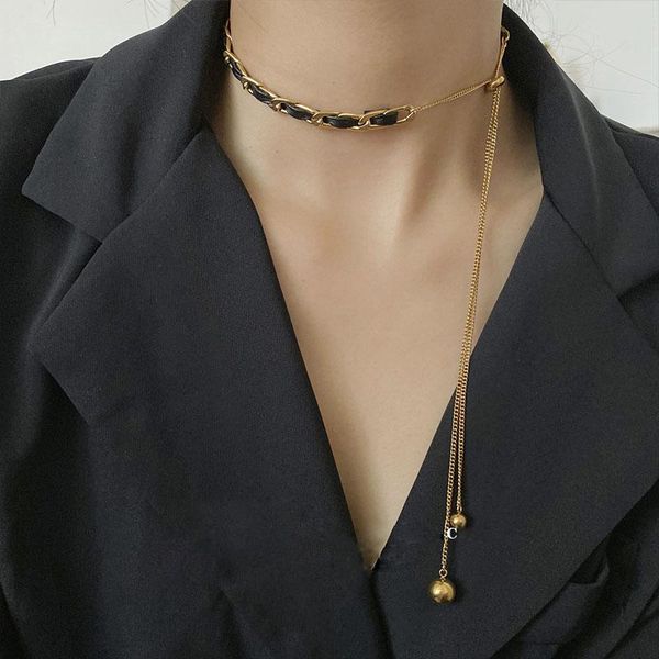 chokers titanium steel chain choker necklace for women collar goth necklaces aesthetic jewellery christmas party girl halloween chocker, Golden;silver
chokers titanium steel chain choker necklace for women collar goth necklaces aesthetic jewellery christmas party girl halloween chocker, Golden;silver