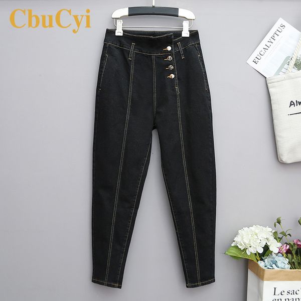 jeans spring stretch denim plus size fat mm harem trousers women high waist casual oversized cotton jeans pants, Blue
jeans spring stretch denim plus size fat mm harem trousers women high waist casual oversized cotton jeans pants, Blue