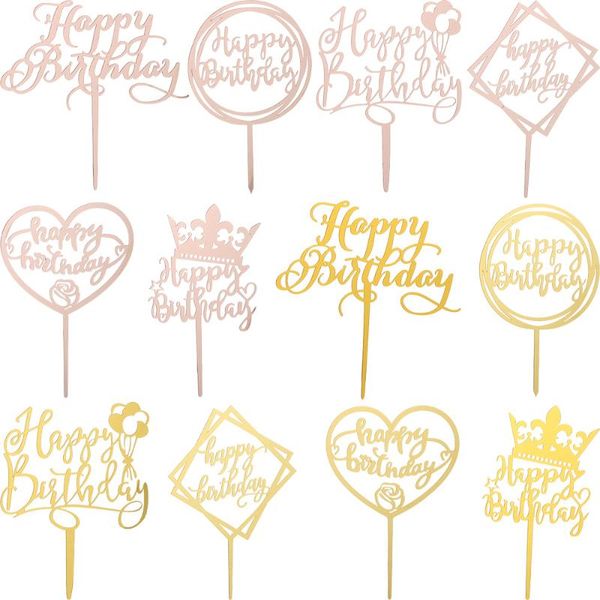 other festive & party supplies 1pc happy birthday cake er acrylic rose gold cupcake ers baby shower boys girls dessert decoration si
other festive & party supplies 1pc happy birthday cake er acrylic rose gold cupcake ers baby shower boys girls dessert decoration si