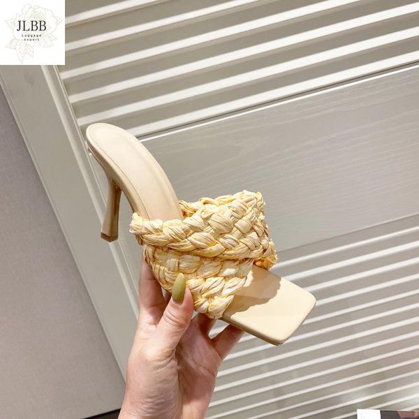 fashion women mules shoes weave high heel stiletto sandals slippers female outdoor flip flops dress lady, Black
fashion women mules shoes weave high heel stiletto sandals slippers female outdoor flip flops dress lady, Black