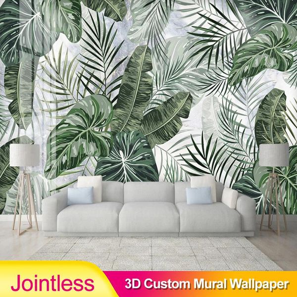 wallpapers jointless custom po 3d mural wallpaper tropical forest leaf marble pattern tv bedroom home decoration painting background
wallpapers jointless custom po 3d mural wallpaper tropical forest leaf marble pattern tv bedroom home decoration painting background