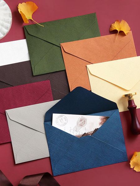 gift wrap vintage premium textured western envelope for wedding party invitation greeting cards colorful paper envelopes
gift wrap vintage premium textured western envelope for wedding party invitation greeting cards colorful paper envelopes