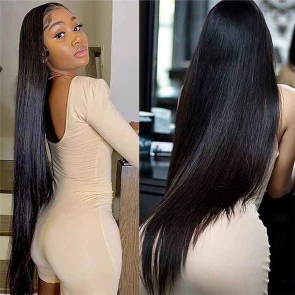 lace wigs 13x4 front human hair pre plucked straight brazilian virgin for black women glueless with baby, Black;brown
lace wigs 13x4 front human hair pre plucked straight brazilian virgin for black women glueless with baby, Black;brown