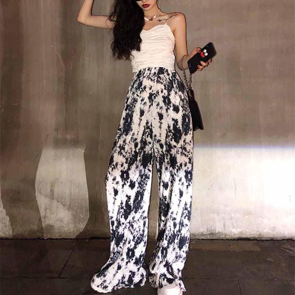 women's pants & capris lcuk a loose straight ruched pleated full pant summer tie dye print high waist harajuku streetwear workout hip h, Black;white
women's pants & capris lcuk a loose straight ruched pleated full pant summer tie dye print high waist harajuku streetwear workout hip h, Black;white