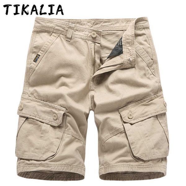 men shorts summer multi-pockets cargo work casual cotton short pants trousers fashion clothing male bermudas 210714, White;black
men shorts summer multi-pockets cargo work casual cotton short pants trousers fashion clothing male bermudas 210714, White;black