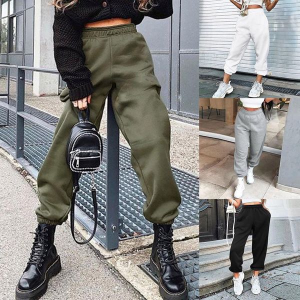 women's pants & capris fashion sports women sweatpants autumn casual baggy bloomers balck trousers female joggers streetwear label, Black;white
women's pants & capris fashion sports women sweatpants autumn casual baggy bloomers balck trousers female joggers streetwear label, Black;white