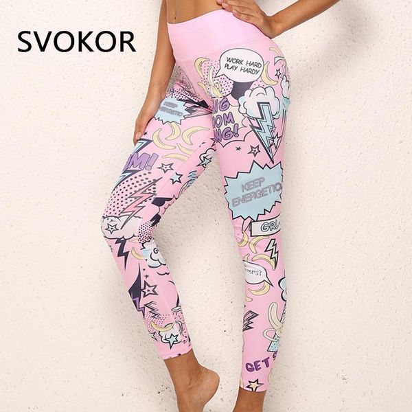 women's leggings svokor printed women sport gym legging fitness leggins push up mujer elastic pants exercise running, Black
women's leggings svokor printed women sport gym legging fitness leggins push up mujer elastic pants exercise running, Black