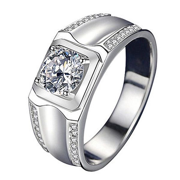 cluster rings fashion men ring 925 silver jewelry with zircon gemstone open finger for wedding engagement party accessories wholesale, Golden;silver
cluster rings fashion men ring 925 silver jewelry with zircon gemstone open finger for wedding engagement party accessories wholesale, Golden;silver
