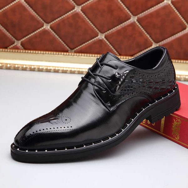 2021 autumn busins men's casual leather sho cowhide gentleman brock fashion drs
2021 autumn busins men's casual leather sho cowhide gentleman brock fashion drs