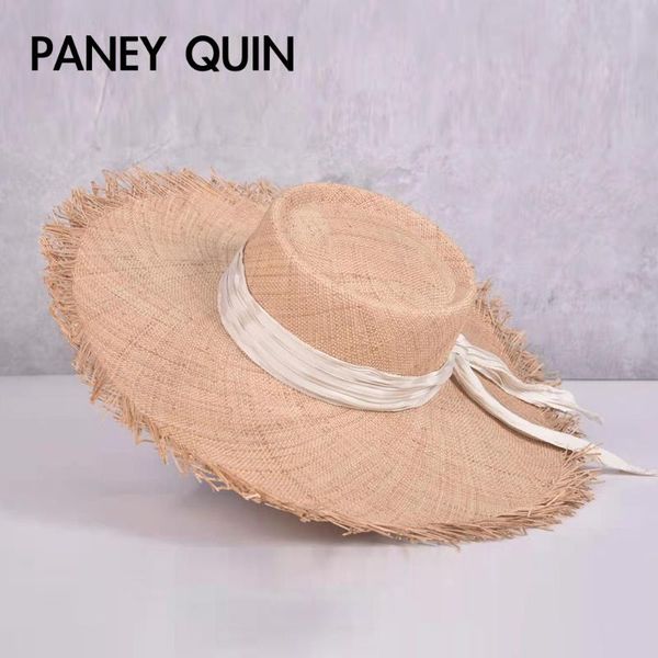 wide brim hats 2021 hand made bao straw summer beach with white webbing floppy for ladies, Blue;gray
wide brim hats 2021 hand made bao straw summer beach with white webbing floppy for ladies, Blue;gray
