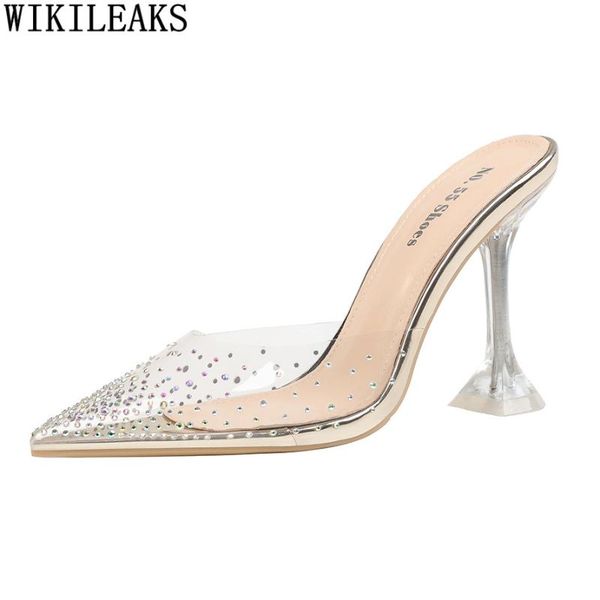 slippers crystal woman ladies mules shoes women summer 2021 designer slides zapatos transparentes mujer, Black
slippers crystal woman ladies mules shoes women summer 2021 designer slides zapatos transparentes mujer, Black