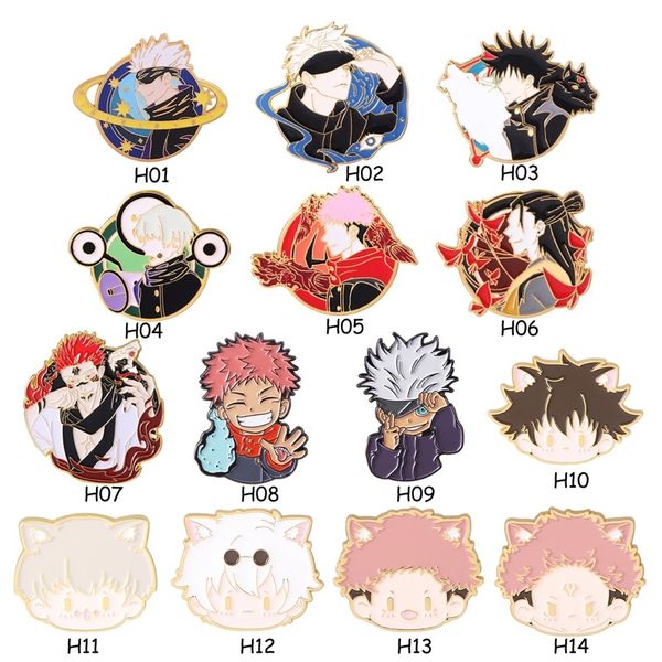 2021 anime jujutsu kaisen lapel pin cute acrylic brooch handmade pins jewelry for shirt bag badge, Gray
2021 anime jujutsu kaisen lapel pin cute acrylic brooch handmade pins jewelry for shirt bag badge, Gray