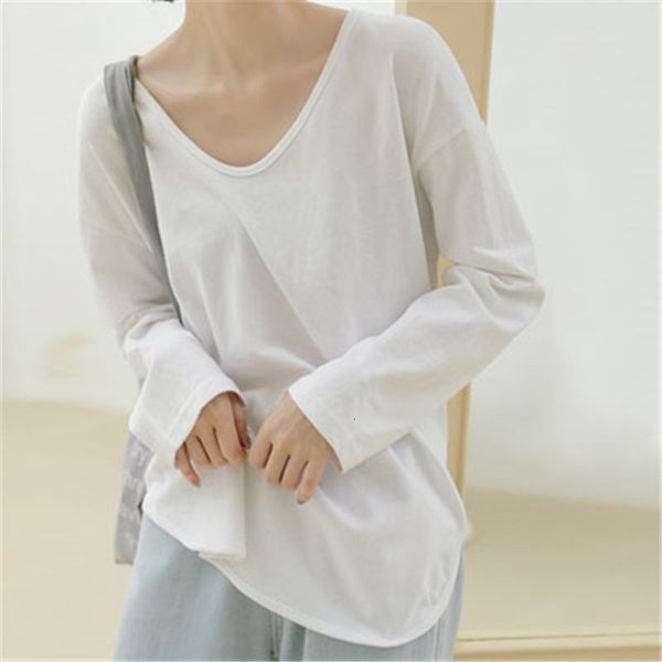 women's blouses & shirts hzirip women's casual, chic t-shirt, shirt with a round collar, office-style, korean style, for all style, White
women's blouses & shirts hzirip women's casual, chic t-shirt, shirt with a round collar, office-style, korean style, for all style, White