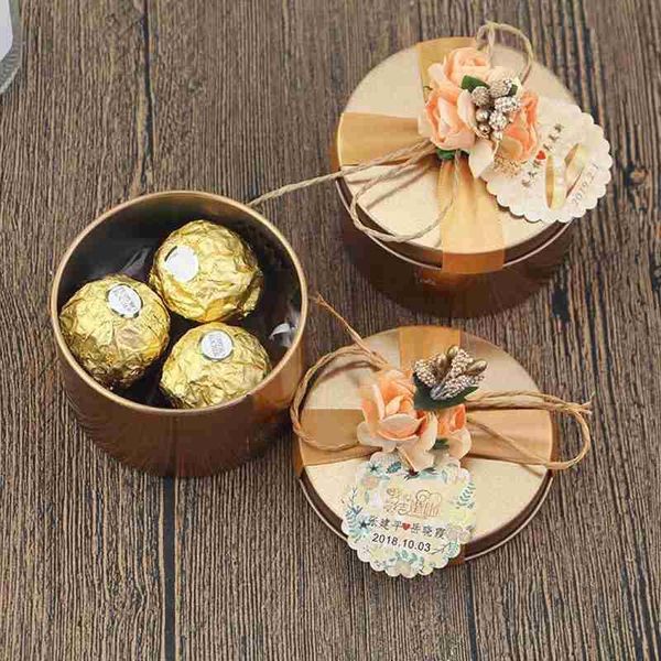 gift wrap luxury gold round shape tinplate wedding candy box with berry flower ribbon metal small party favors chocolate boxes
gift wrap luxury gold round shape tinplate wedding candy box with berry flower ribbon metal small party favors chocolate boxes