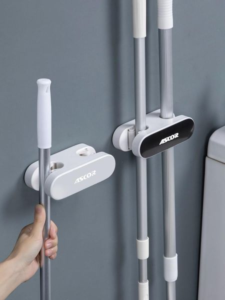 towel racks mop hook wall-mounted punch-toilet artifact strong adhesive broom clip fixed buckle rack storage
towel racks mop hook wall-mounted punch-toilet artifact strong adhesive broom clip fixed buckle rack storage