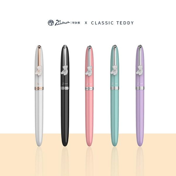 pimio 922 fountain pen classic teddy series men women students pens use calligraphy gift set + original box
pimio 922 fountain pen classic teddy series men women students pens use calligraphy gift set + original box